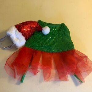 Dog Christmas Dress and Hat